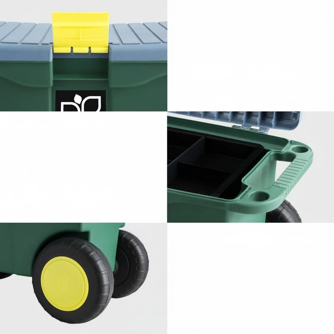 6 Gardeon Garen Tool Storage Cart 3-In-1 Green - Green, 6 of 6