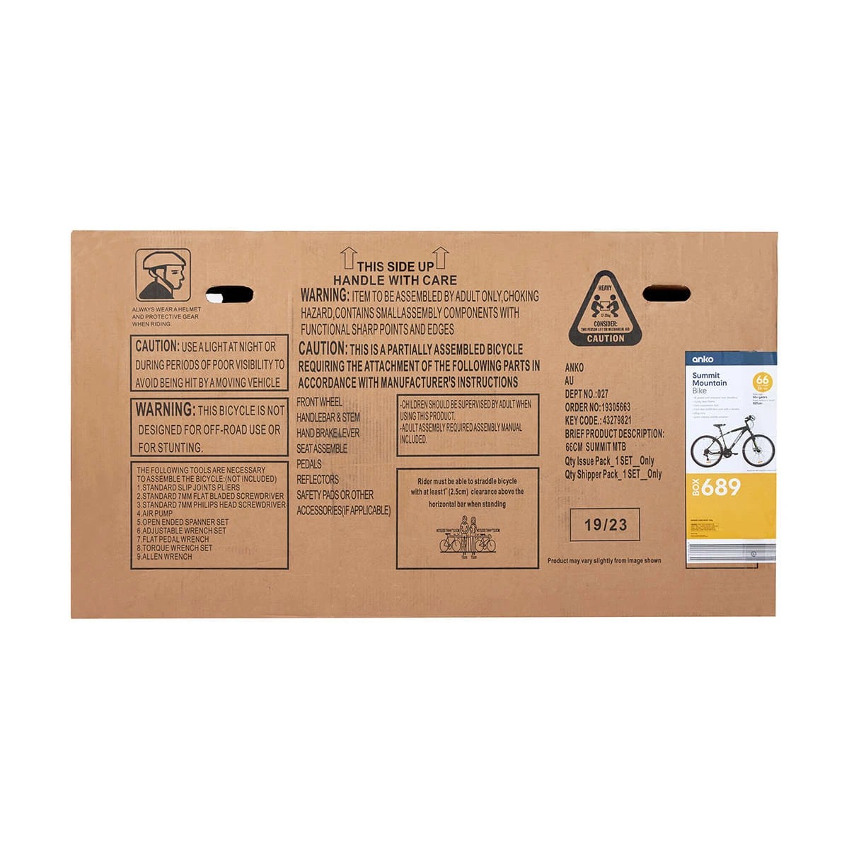 8 66cm Summit Mountain Bike, 8 of 8