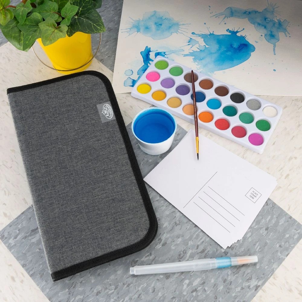 6 Royal & Langnickel Keep n’ Carry Watercolour Art Set 37 Piece, 6 of 6