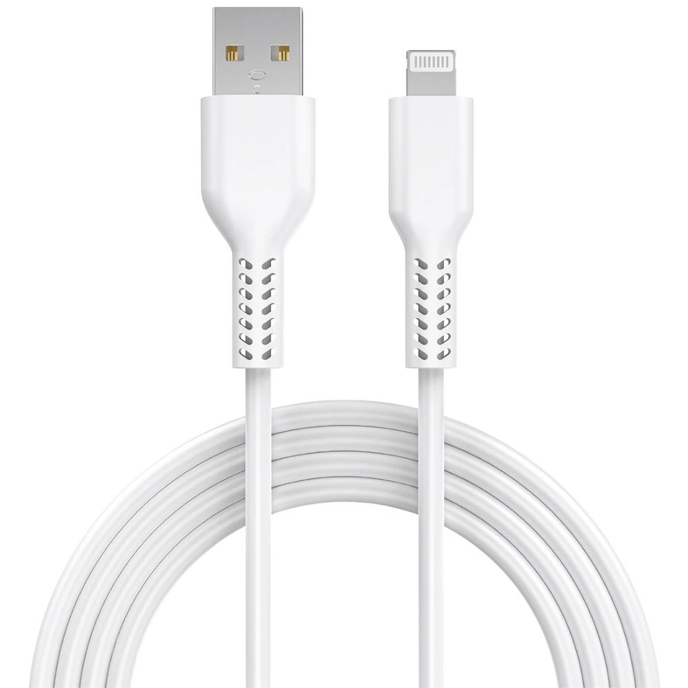 3 Keji USB-A to Lightning Cable 2m White, 3 of 6