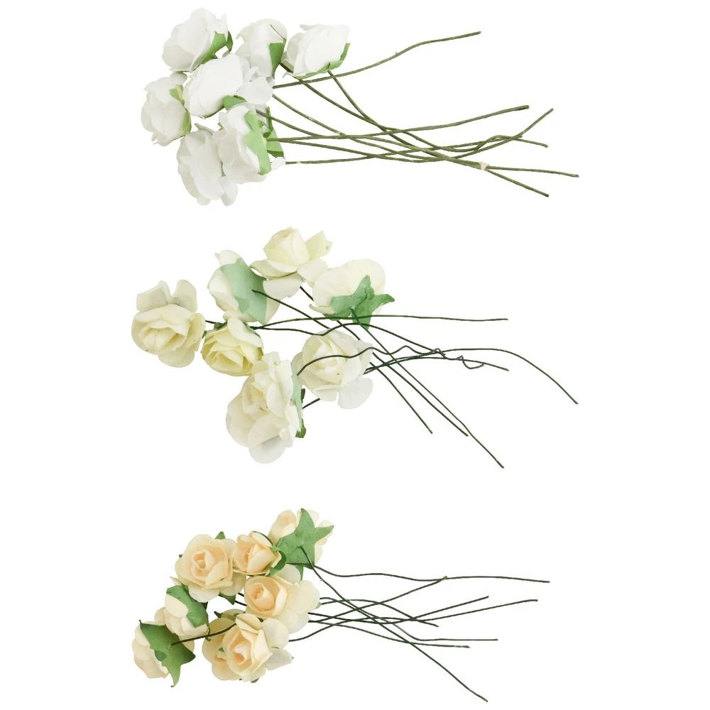 2 Born Small Paper Flowers 3 Tone 24 Pack, 2 of 2