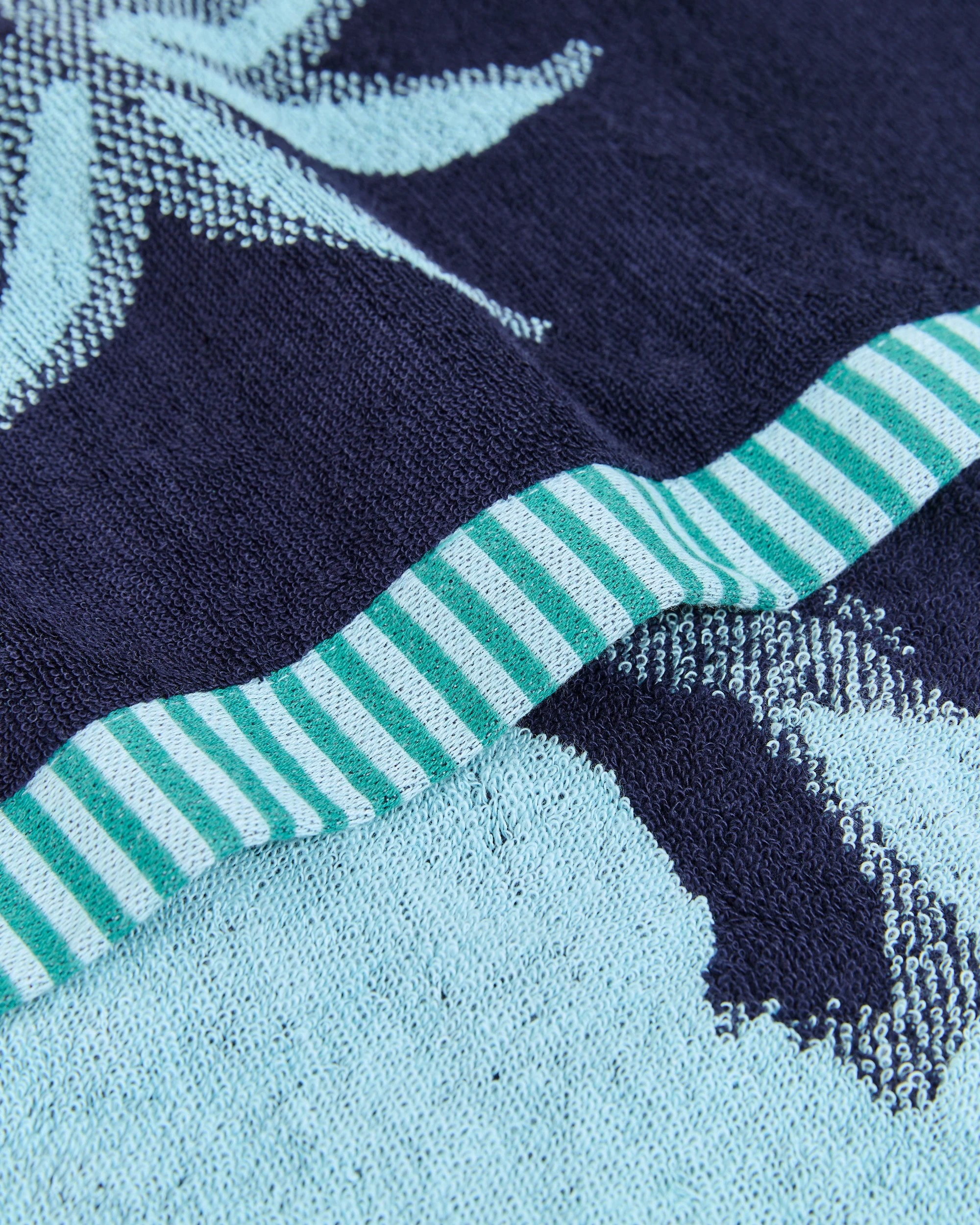 2 Target Kids Dino Australian Cotton Hand Towel - Peacoat - Blue, 2 of 3