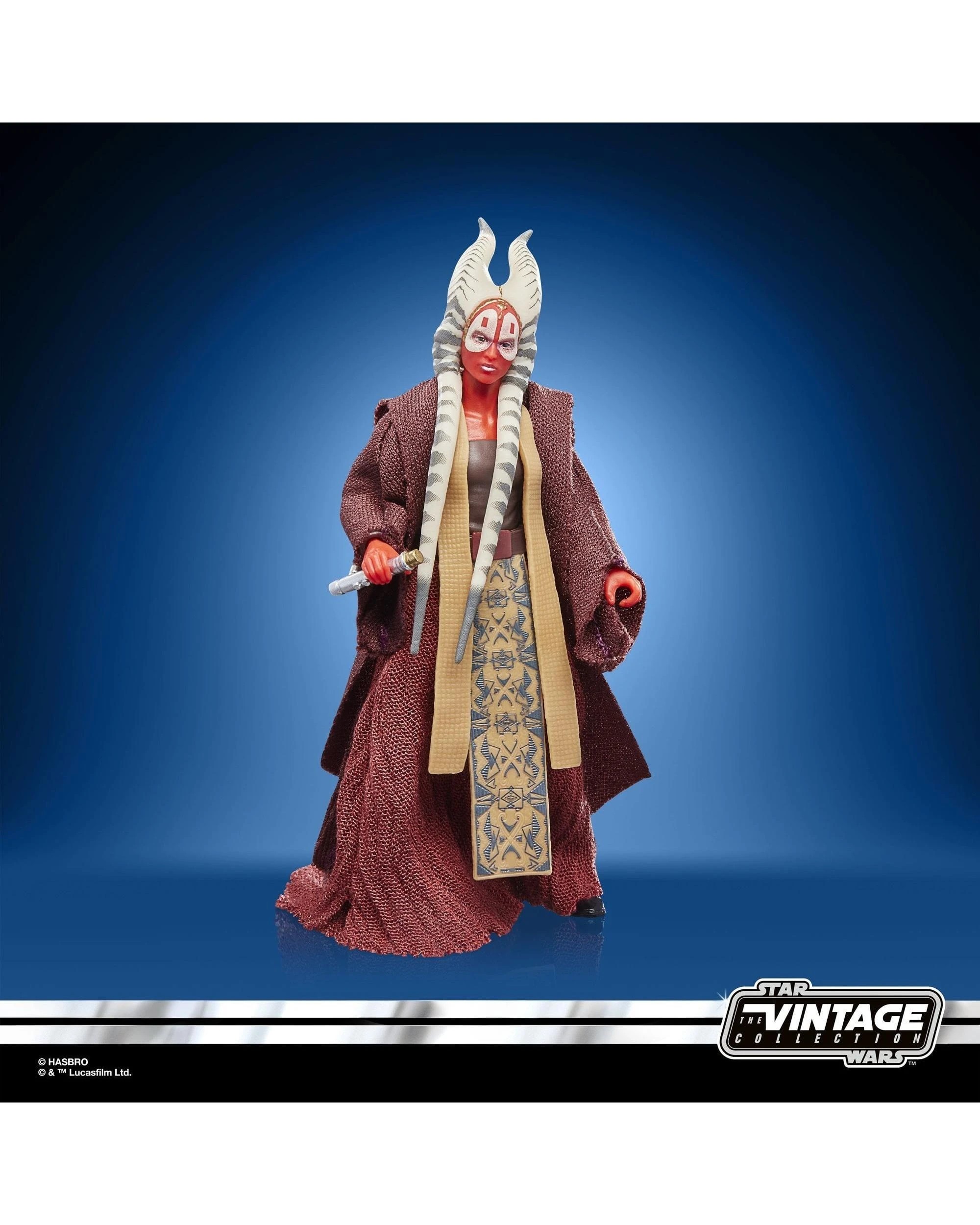 3 Star Wars: The Vintage Collection Attack of the Clones Shaak Ti Action Figure, 3 of 10