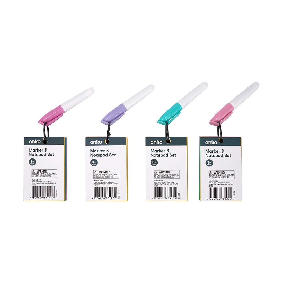 10 Marker & Notepad Set - Assorted, 10 of 10