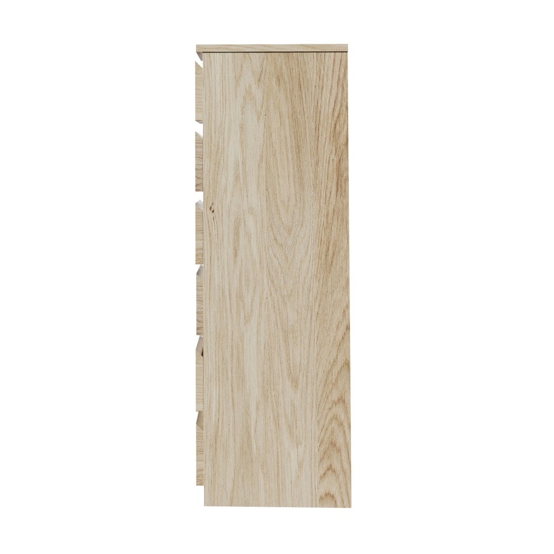 8 Oikiture 6 Chest Of Drawers Tallboy Dresser Table Storage Cabinet
 - Natural, 8 of 10