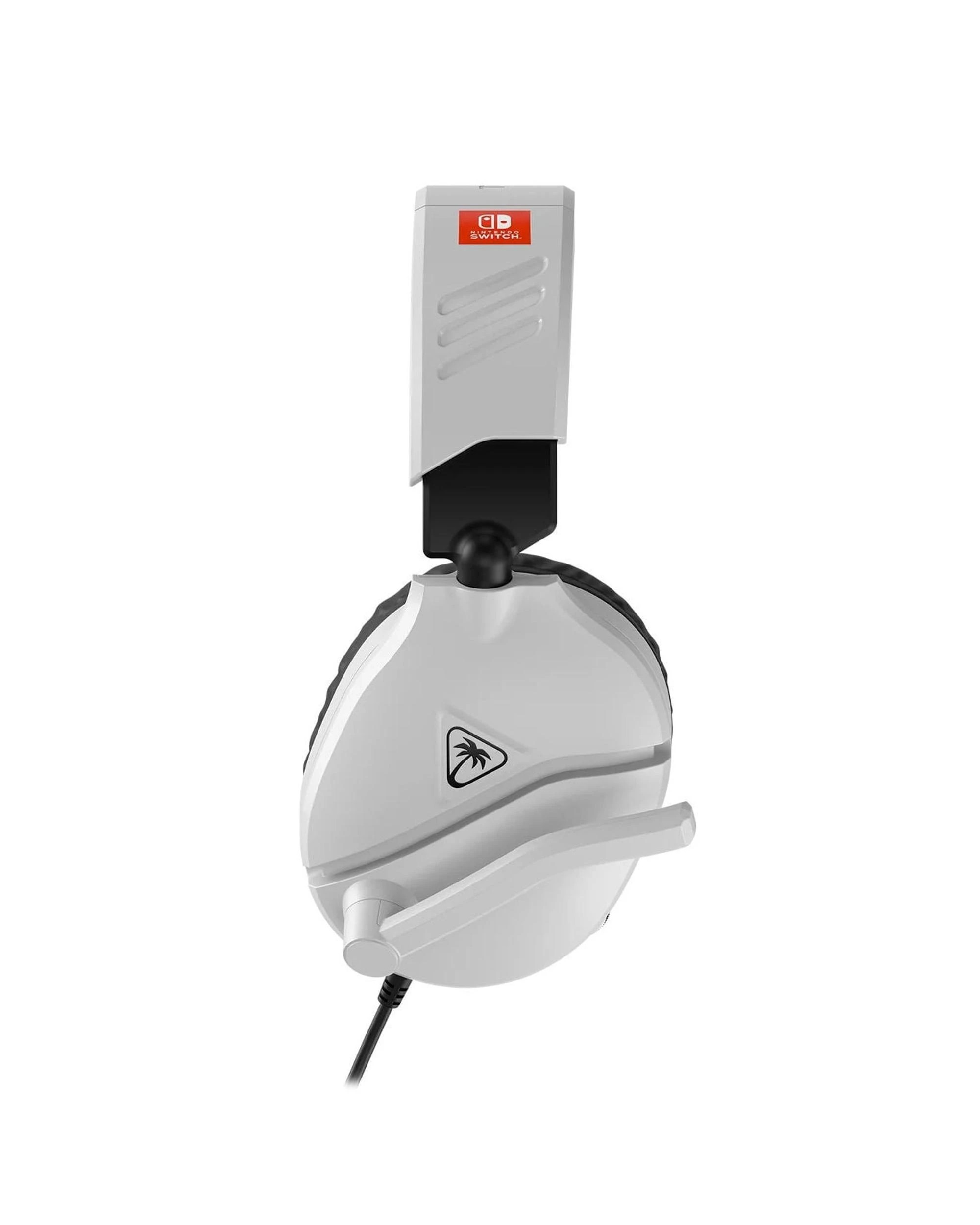 5 Turtle Beach Recon 70 Wired Gaming Headset for Nintendo Switch 2 - White, 5 of 5