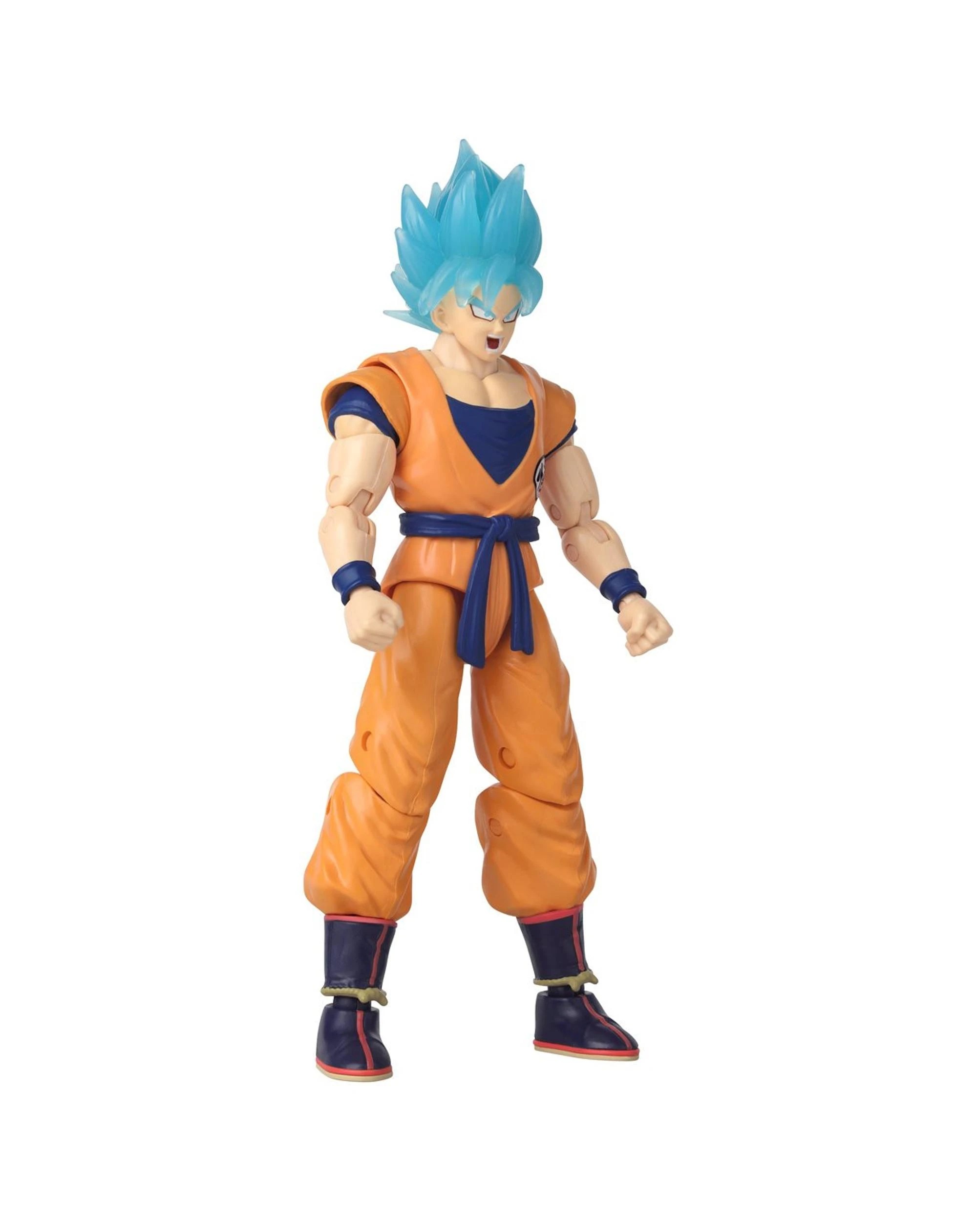 2 Dragon Ball Super Dragon Stars Power Up Pack Super Saiyan Blue Goku Broly Version Figure, 2 of 6