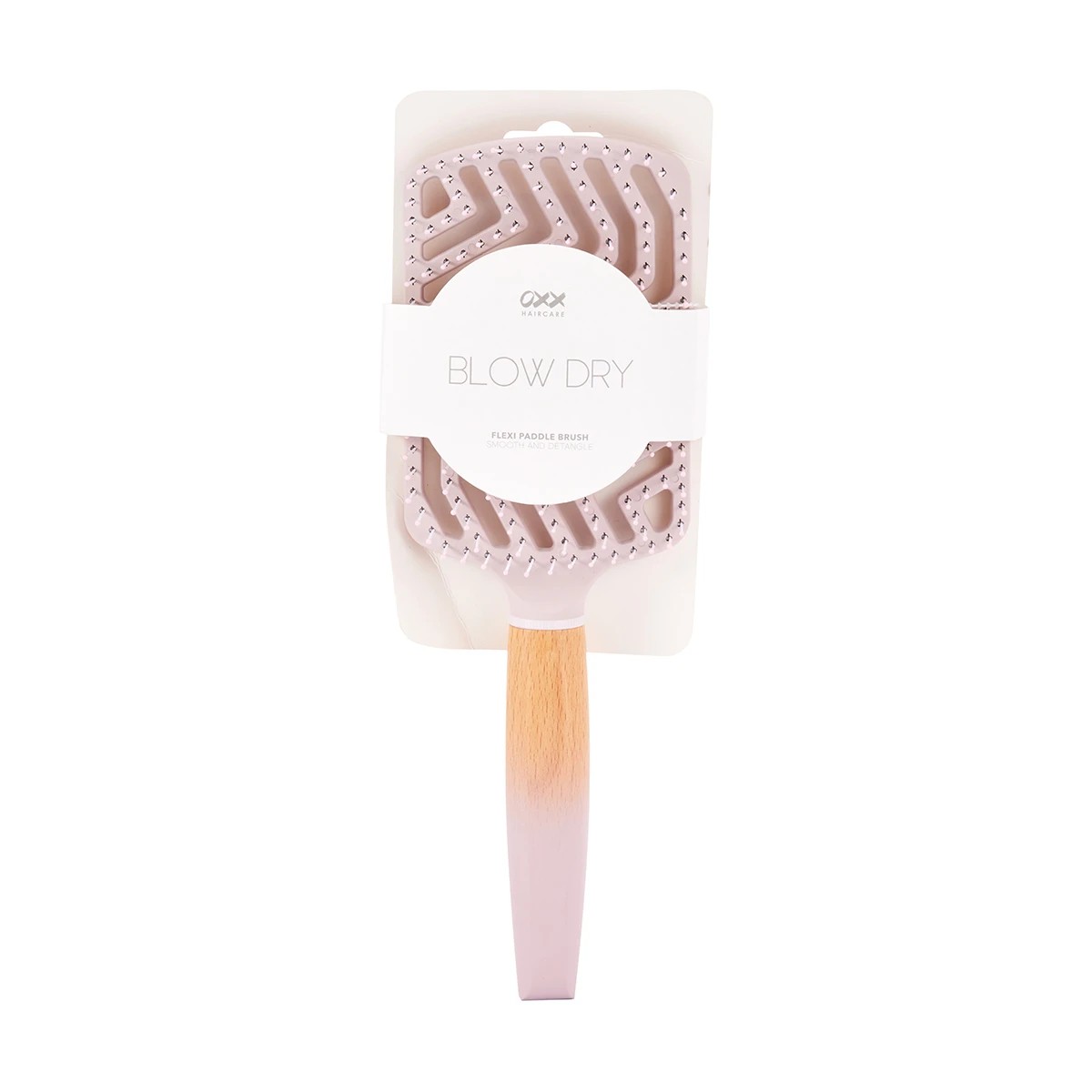 6 OXX Haircare Blow Dry Flexi Paddle Brush - Pink Ombre, 6 of 6