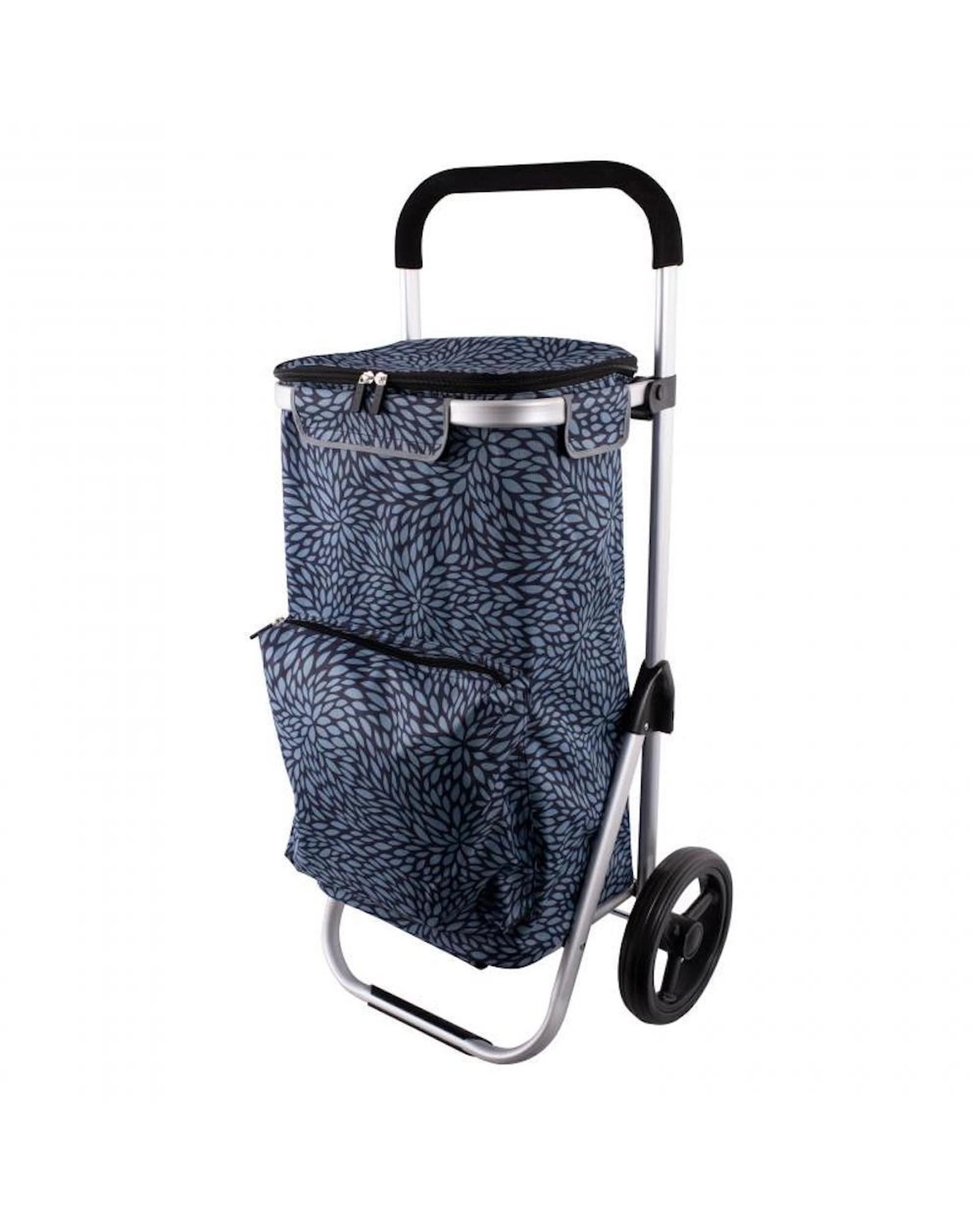 1 Karlstert Blue Petal Deluxe Shopping Trolley, 1 of 1