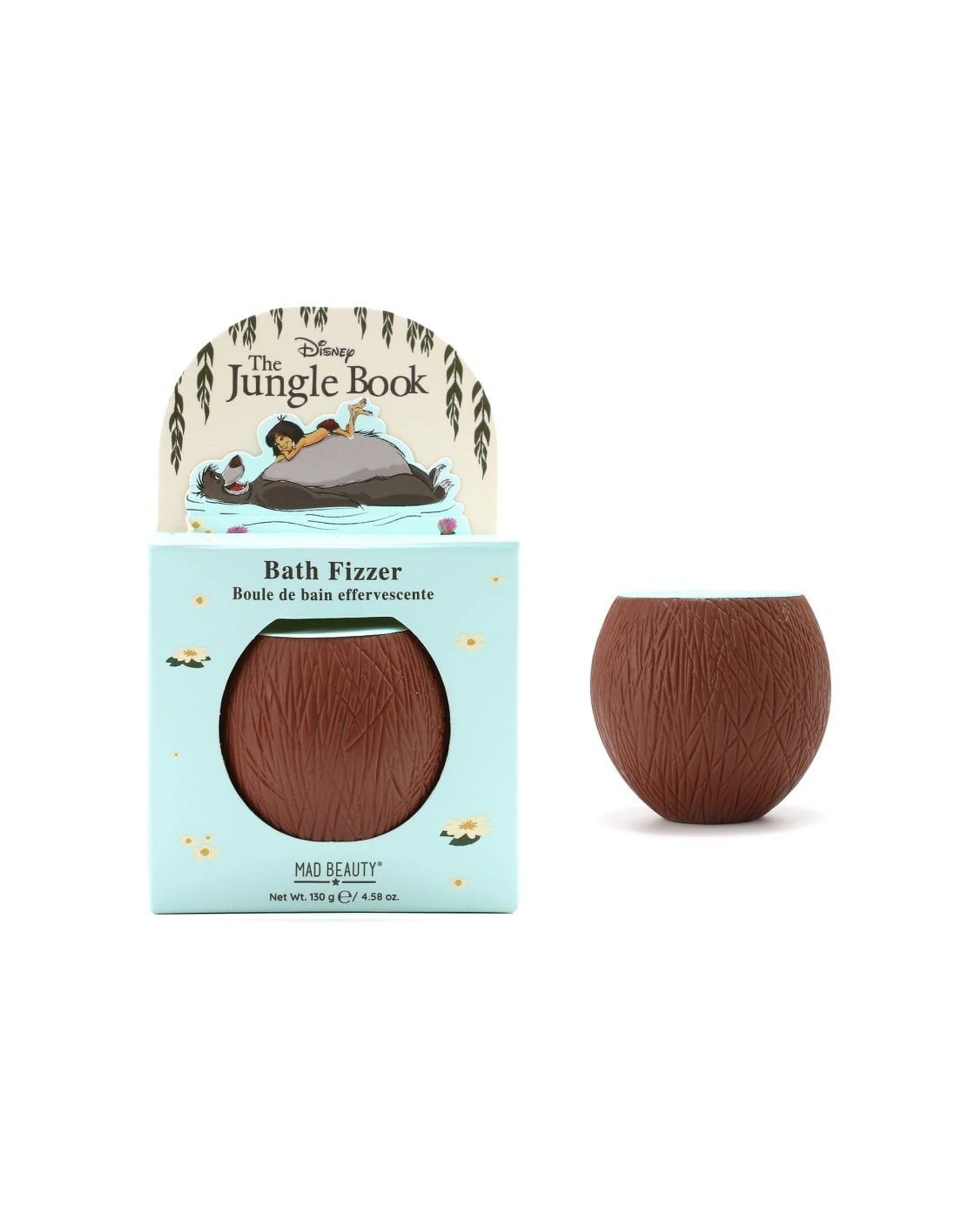 3 Disney The Jungle Book Tropical Scented Bathtub Fizzer 130g 4 Pack - Brown, 3 of 3