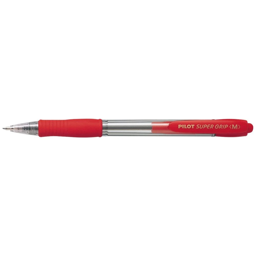 1 PILOT BPGP Super Grip Ballpoint Pen Red, 1 of 1