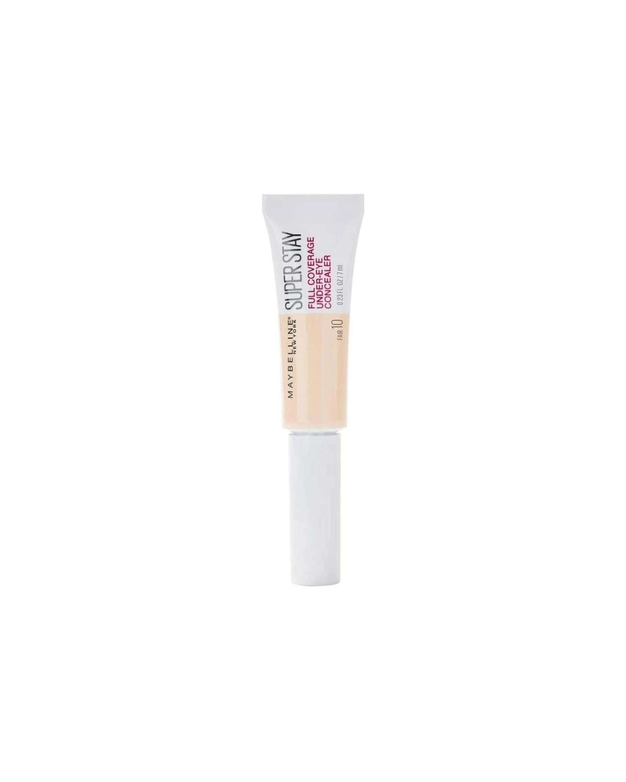 1 Maybelline SuperStay Full Coverage Under Eye Concealer 6mL - 10 Fair - Beige, 1 of 3