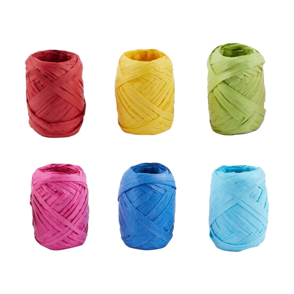 1 6 Piece Paper Ribbons - Bright, 1 of 4