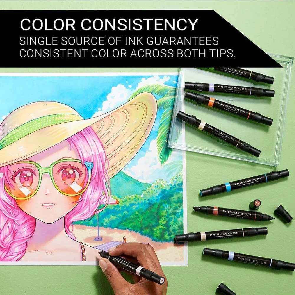 6 Prismacolor Art Markers Manga 12 Pack, 6 of 6