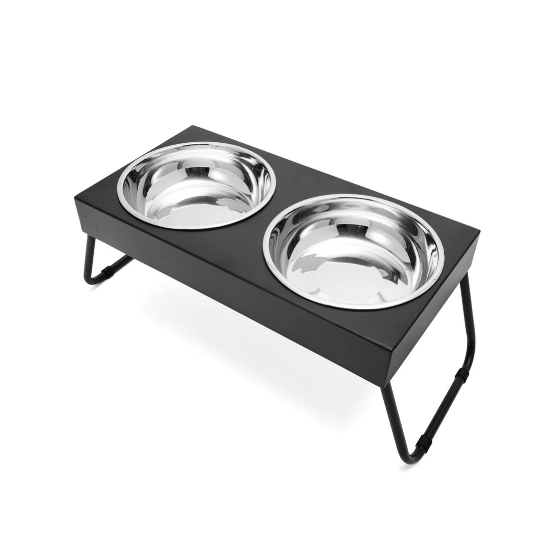 5 Pet Bowl Twin Elevated Folding - Extra Large, 5 of 10