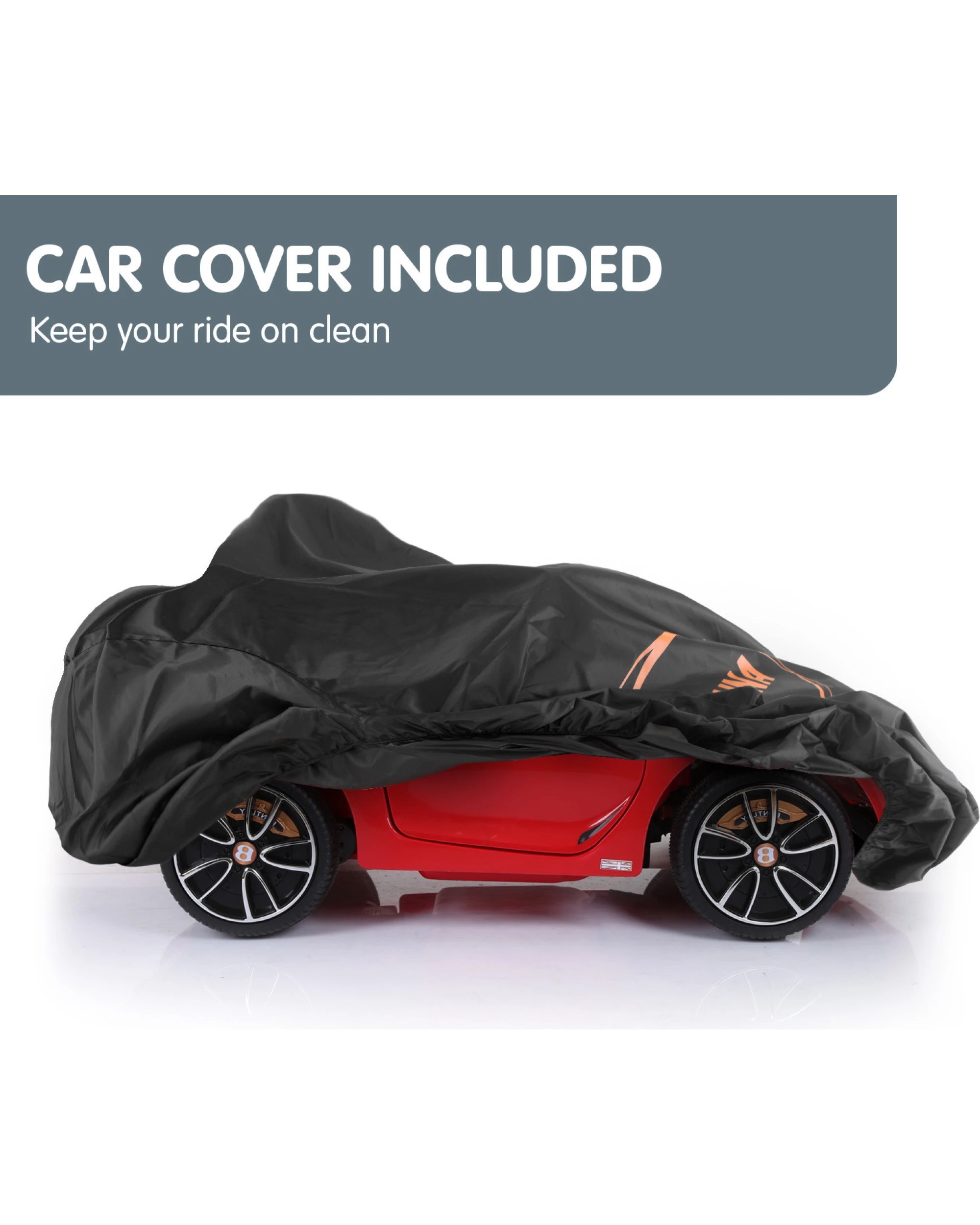 5 Kahuna Bentley Exp 12 Speed 6E Licensed Kids Ride On Electric Car Red, 5 of 6