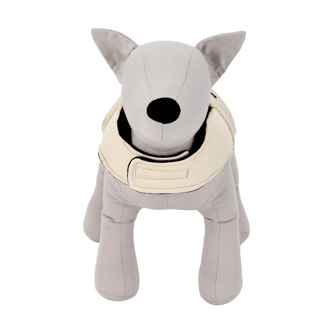 4 Pet Puffer Vest - Small, Cream, 4 of 10