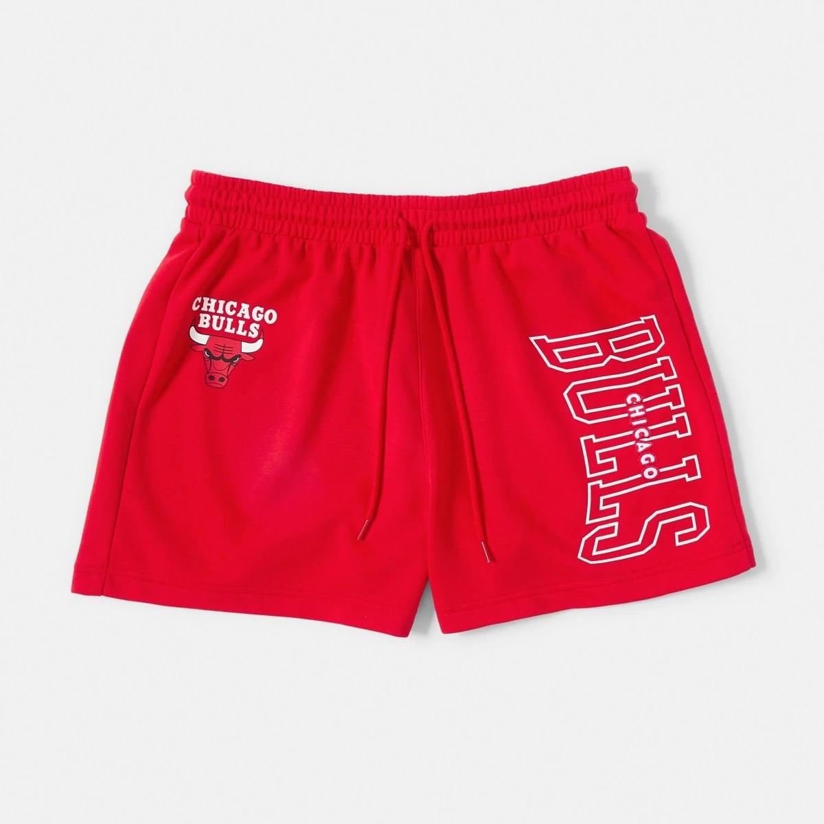 1 Official NBA Adult Lounge Shorts Bulls 7c3t, 1 of 8