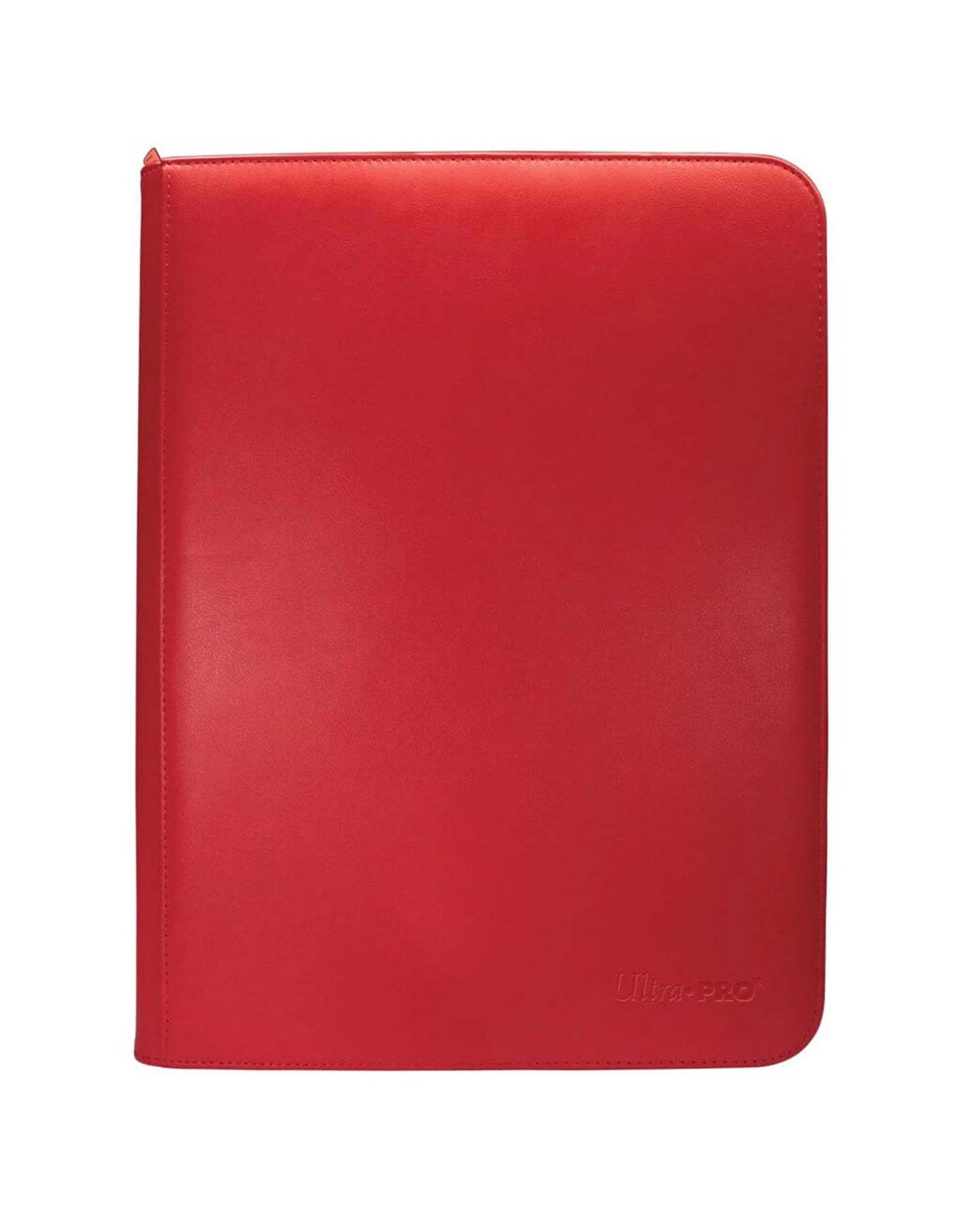 1 Ultra Pro Vivid 9 Pocket Zippered Pro Binder Red, 1 of 2