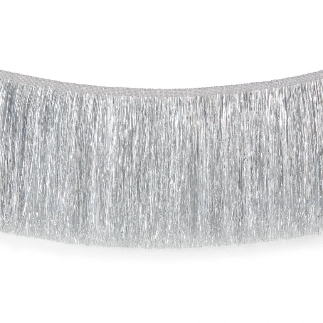 4 Silver Tassel Fringe Garland, 4 of 5
