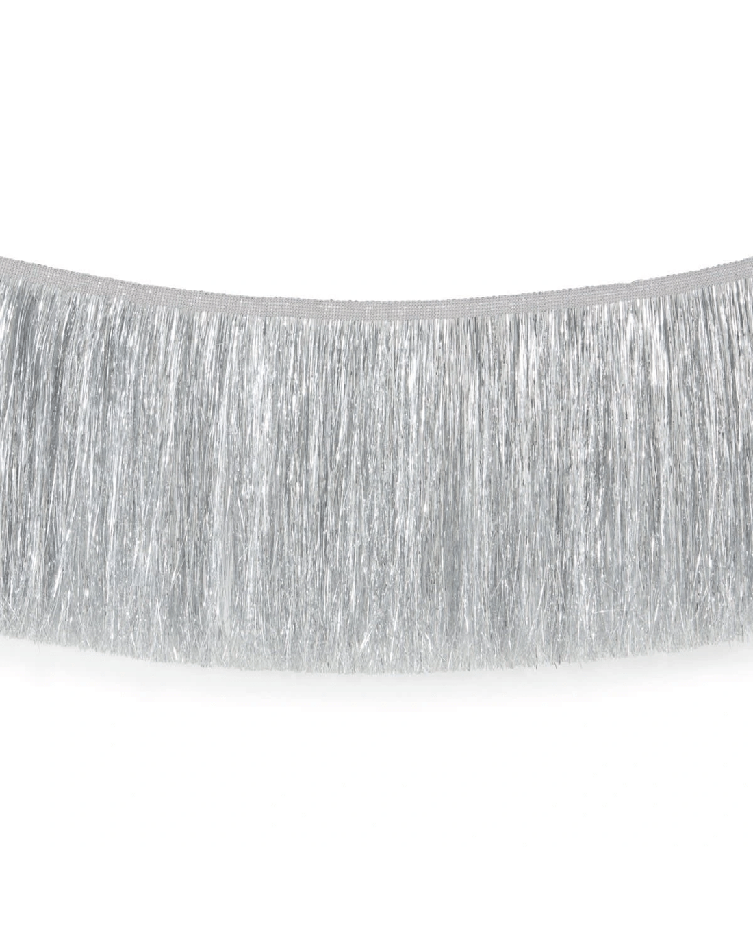 4 Silver Tassel Fringe Garland, 4 of 5