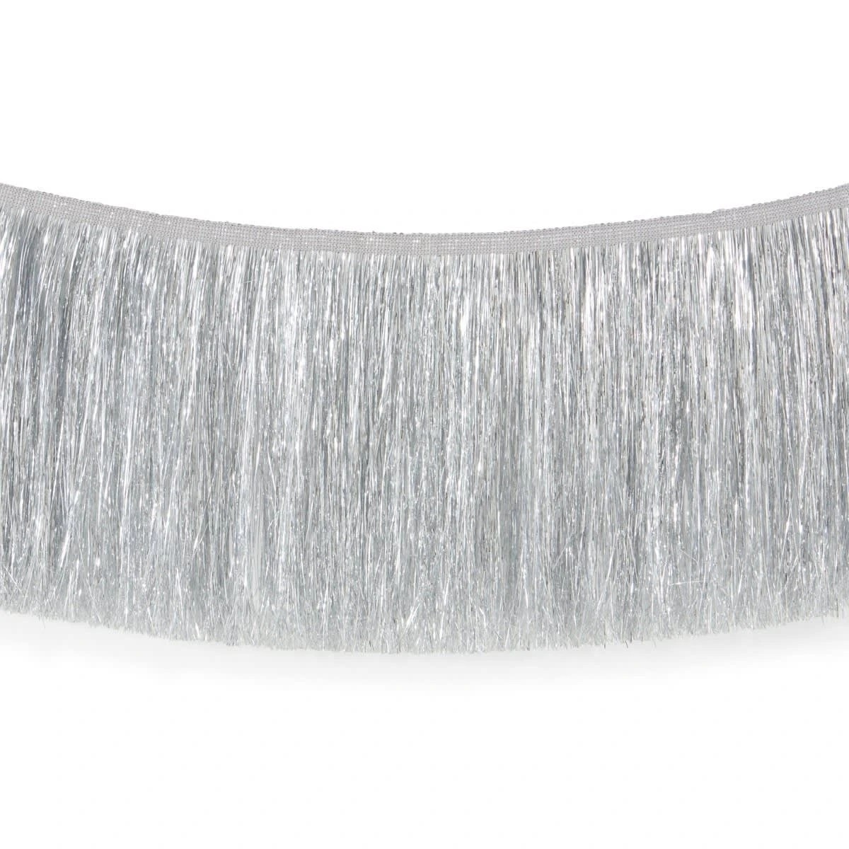 4 Silver Tassel Fringe Garland, 4 of 5