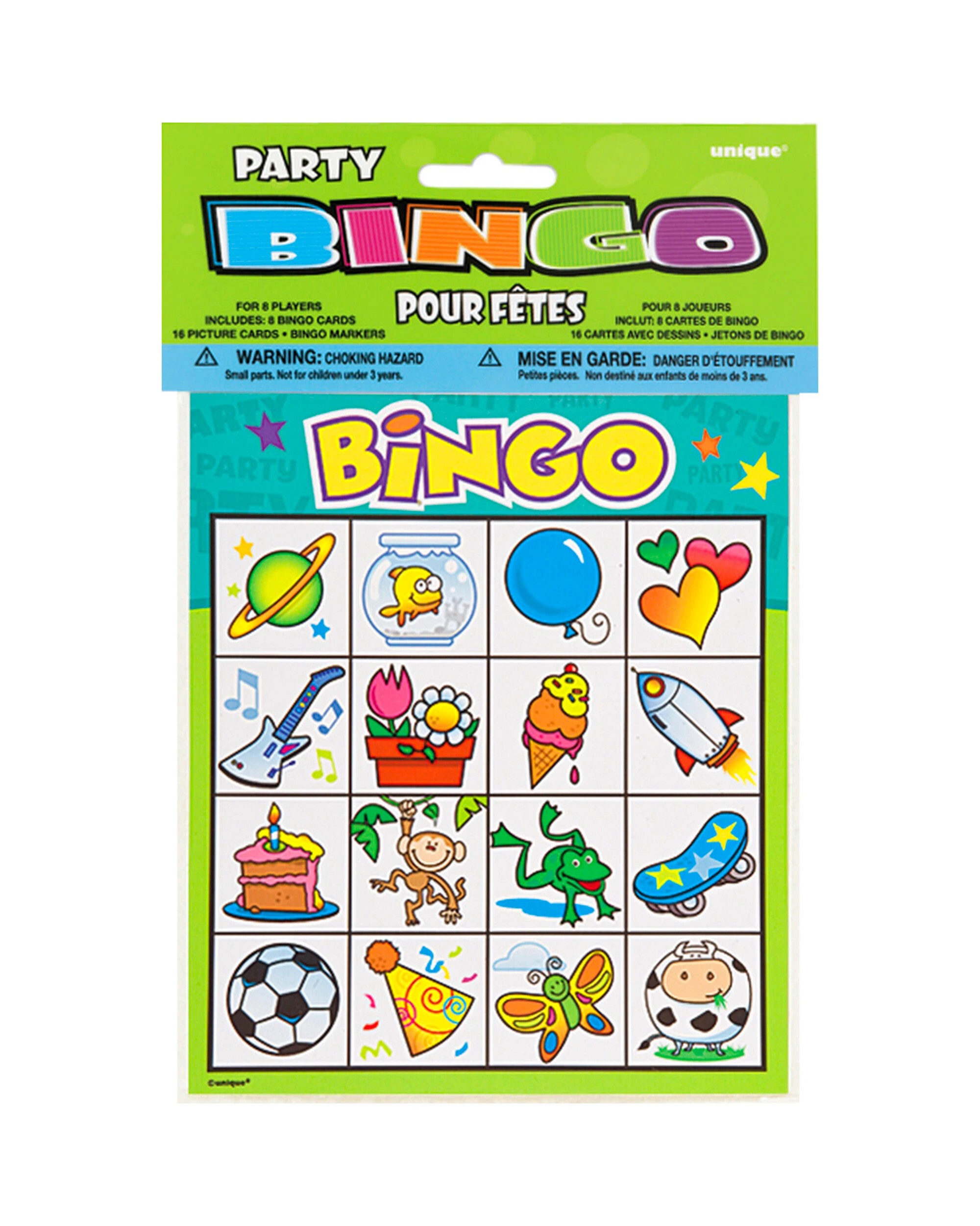 2 Unique Bingo Party Game For 8 Players, 2 of 2