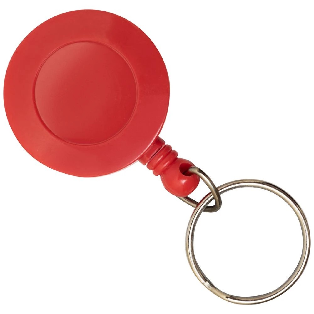 1 J.Burrows Retractable Key Reel Red, 1 of 2