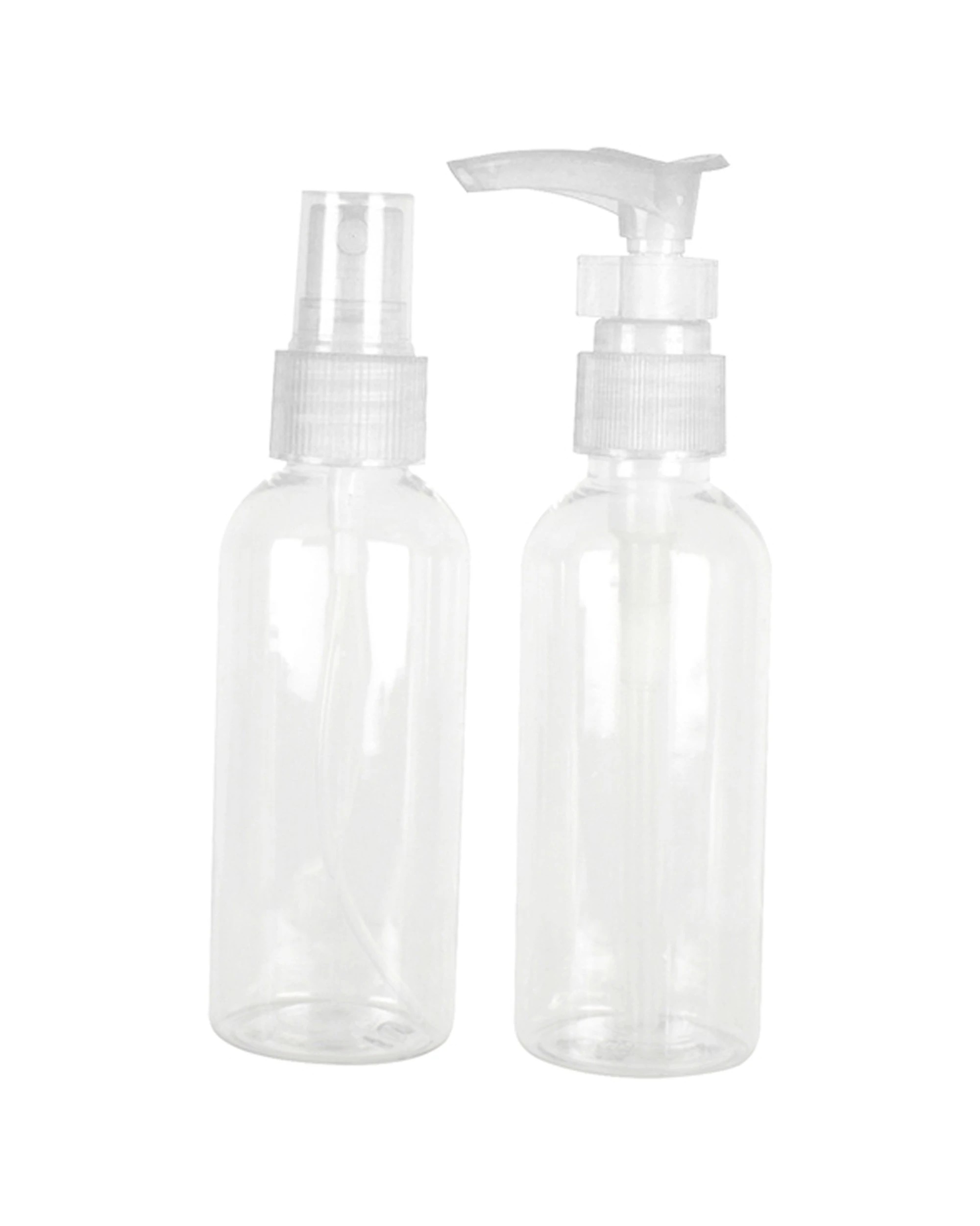 2 Wildtrak Travel Bottle Set Leak Proof Lightweight Plastic Easy Clean 6 Pack - White, 2 of 2