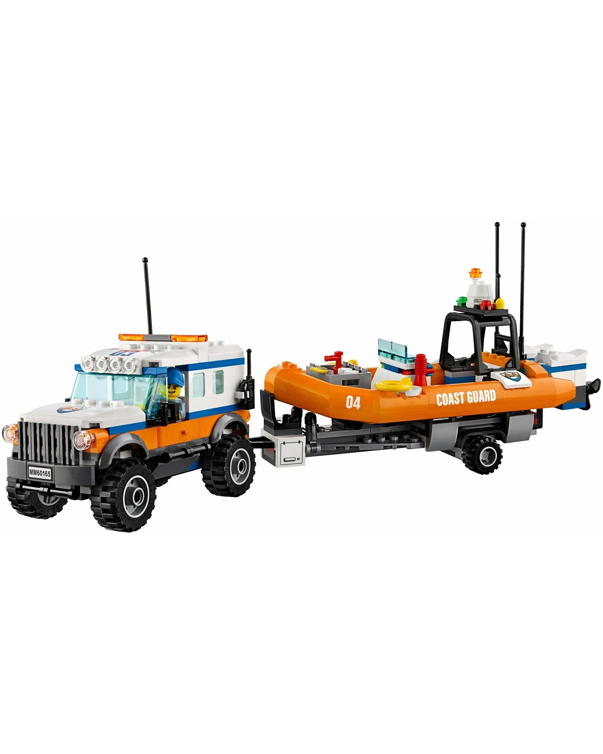3 LEGO 60165 Coast Guard 4x4 Response Unit & Rescue Boat, 3 of 5