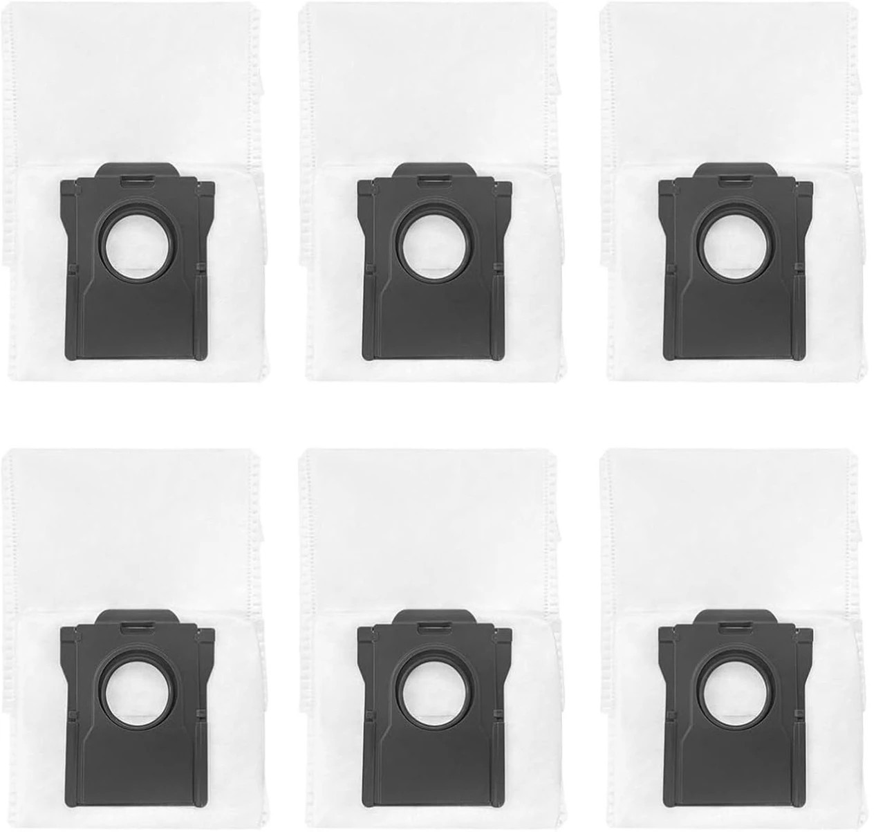 1 Hygieia 12 Bags For Dreame L & X Series Robot Vacuum Cleaners - White, 1 of 1