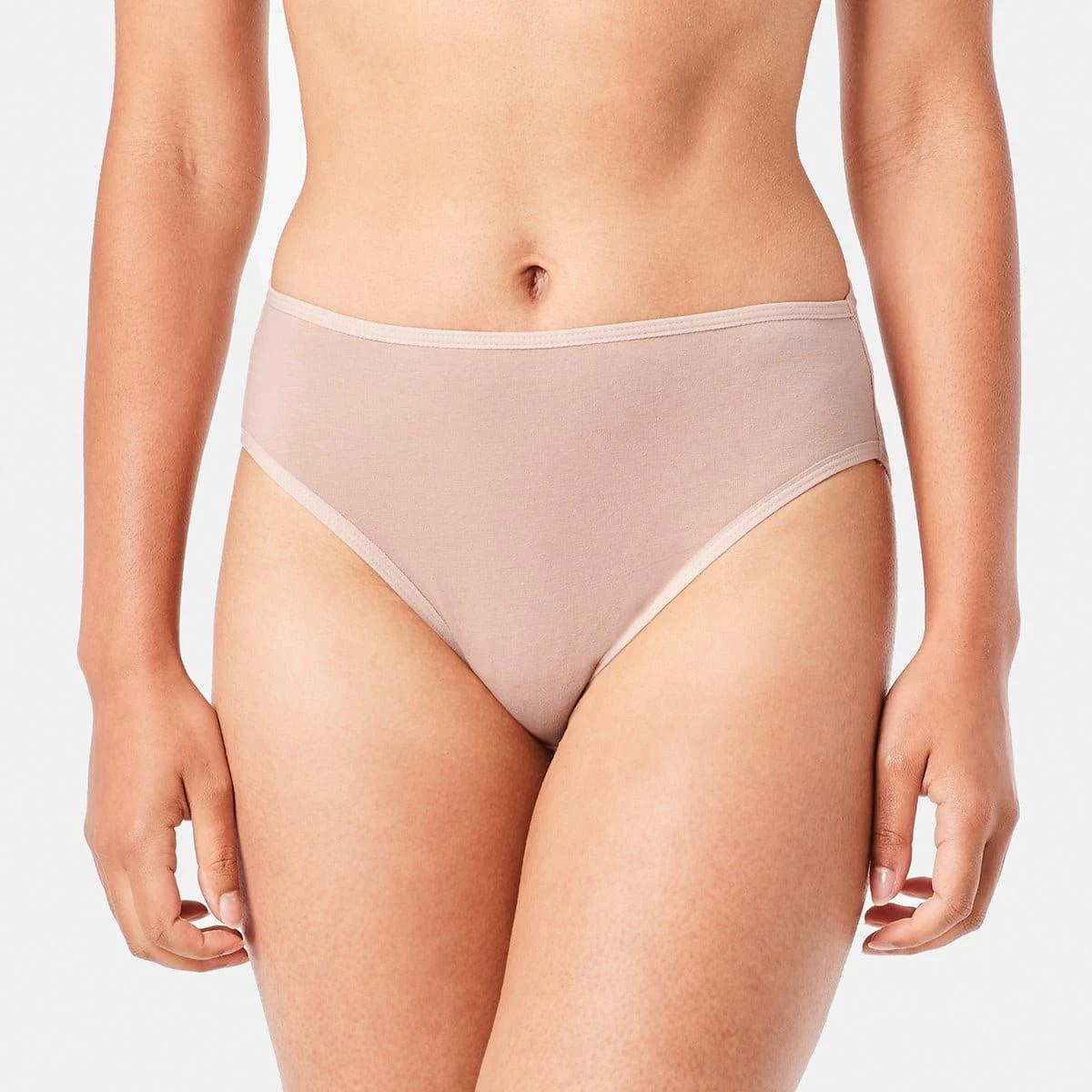 6 7 Pack Cotton Stretch Hi-Cut Briefs BLUSH PACK, 6 of 10