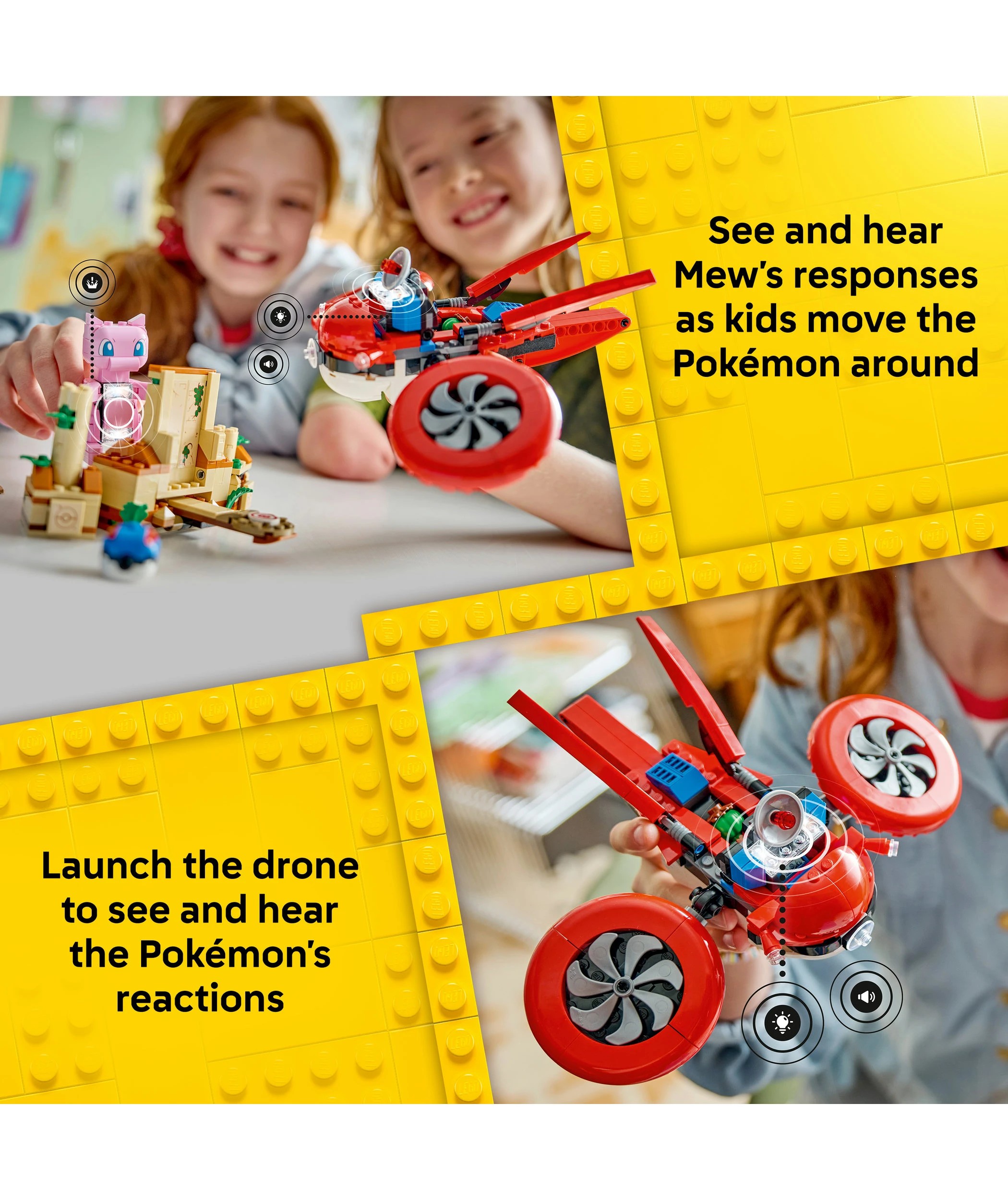 8 LEGO Pokemon SMART Play: Drone Search for Mythical Mew 72161, 8 of 11