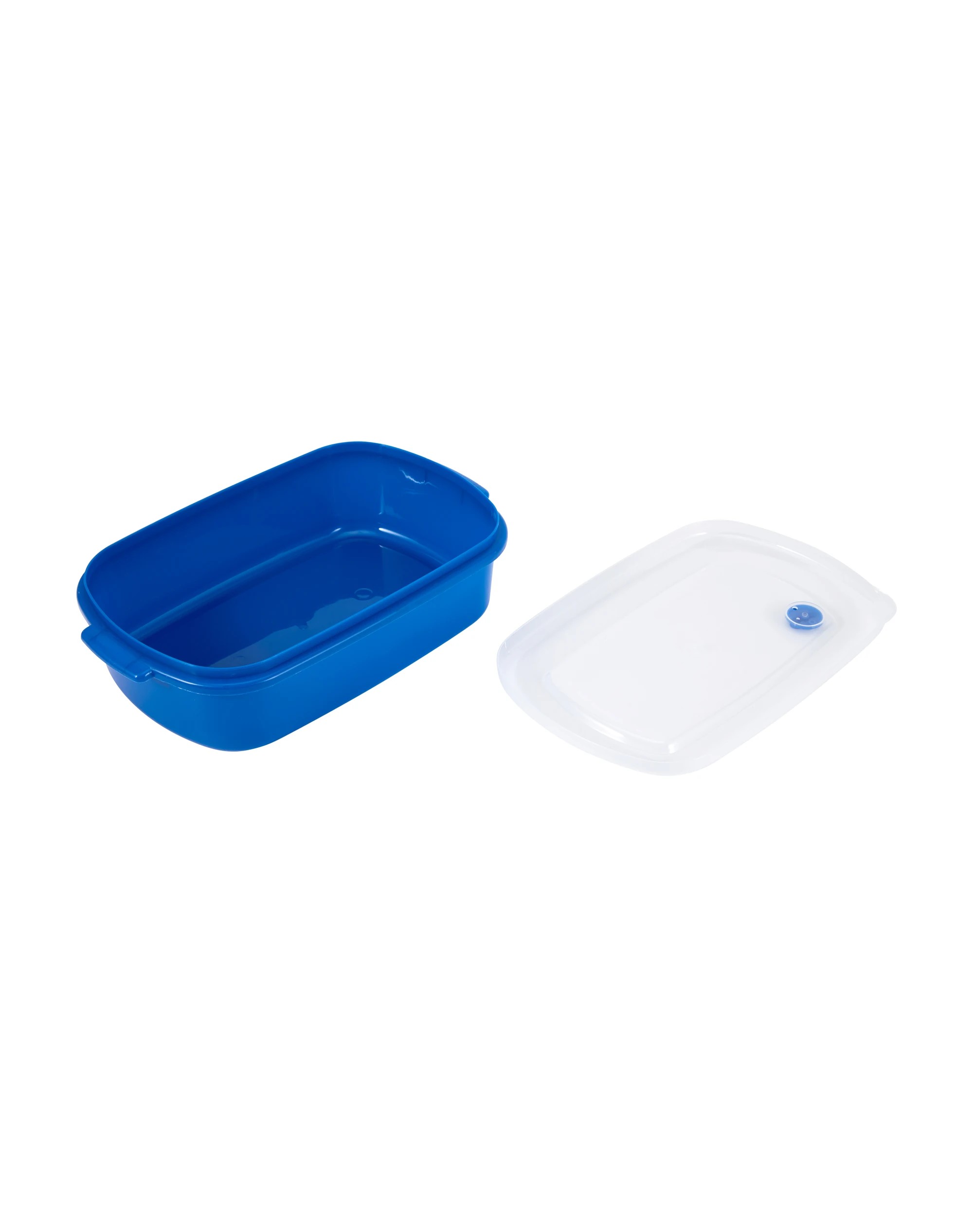 4 Set of 3 Food Storage Containers - Blue, 4 of 8