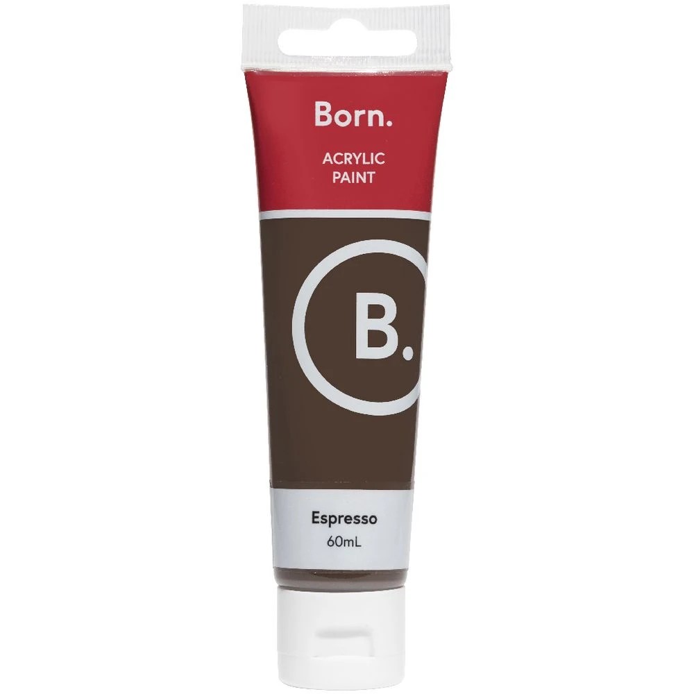 2 Born Acrylic Paint 60mL Espresso, 2 of 3