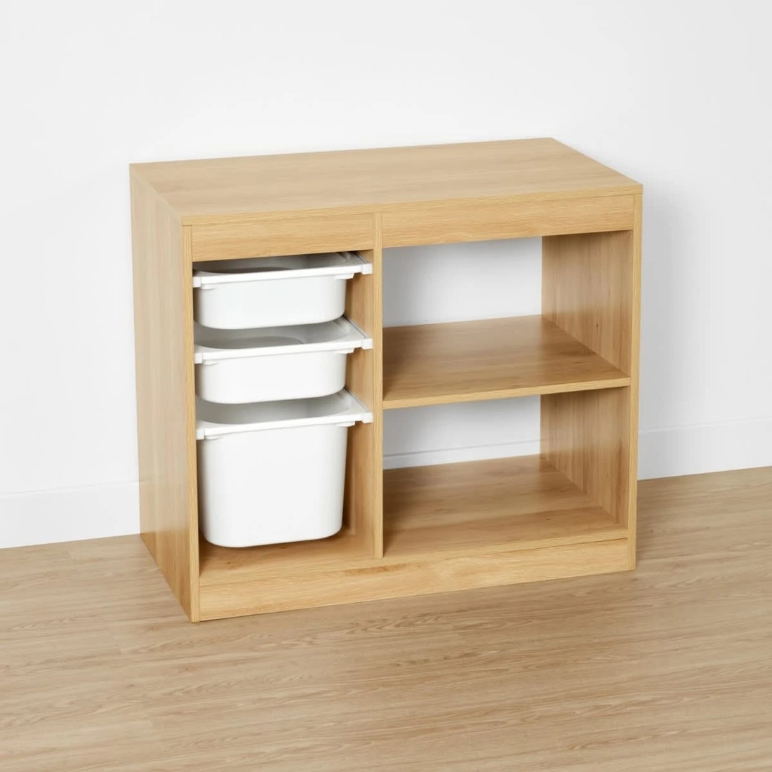 3 Kids Storage Unit with 3 Tubs, 3 of 9