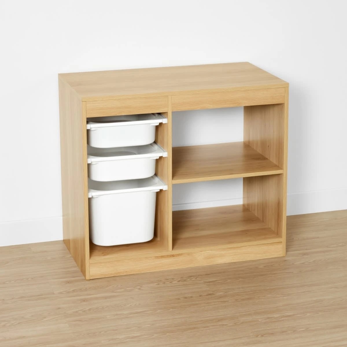 3 Kids Storage Unit with 3 Tubs, 3 of 9