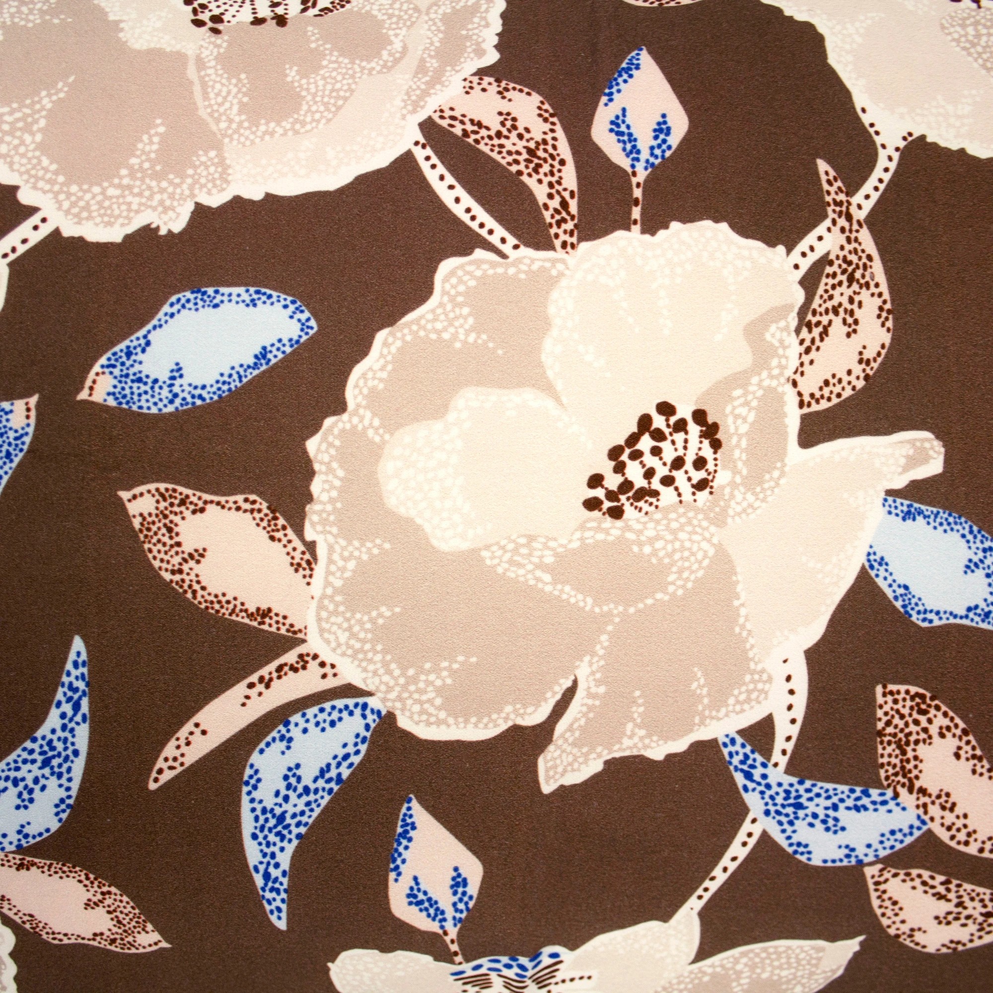 5 Bambury Faith Cotton Floral Reversible Print Quilt Cover Set - King Bed - Brown, 5 of 6