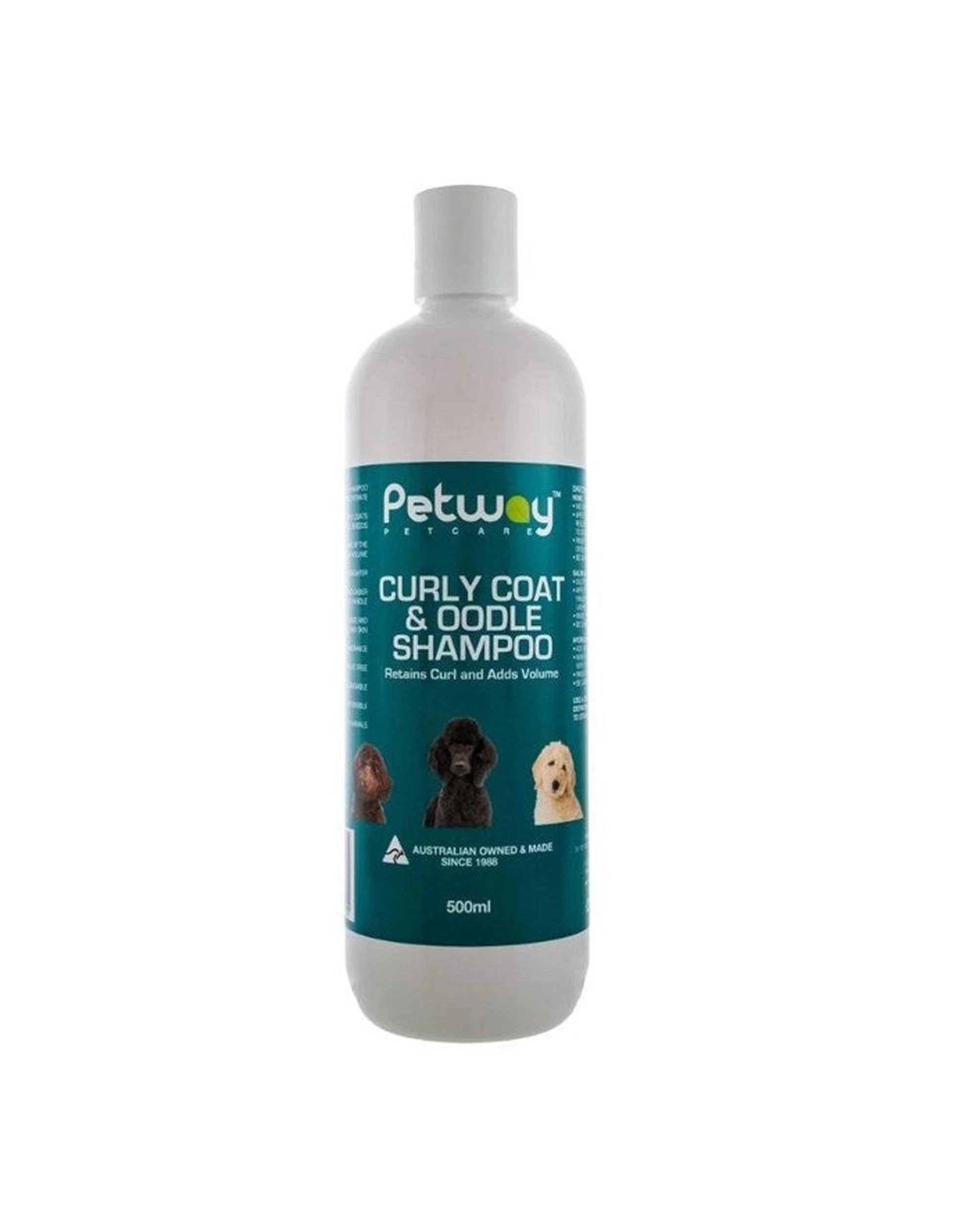 1 Petway Petcare Curly Coat & Oodle Dog Grooming Shampoo 500ml, 1 of 1