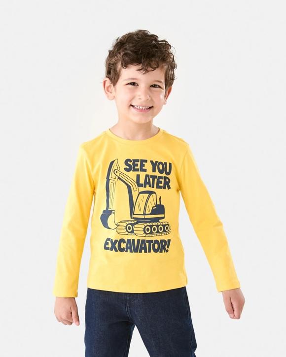 Long Sleeve Print T-shirt