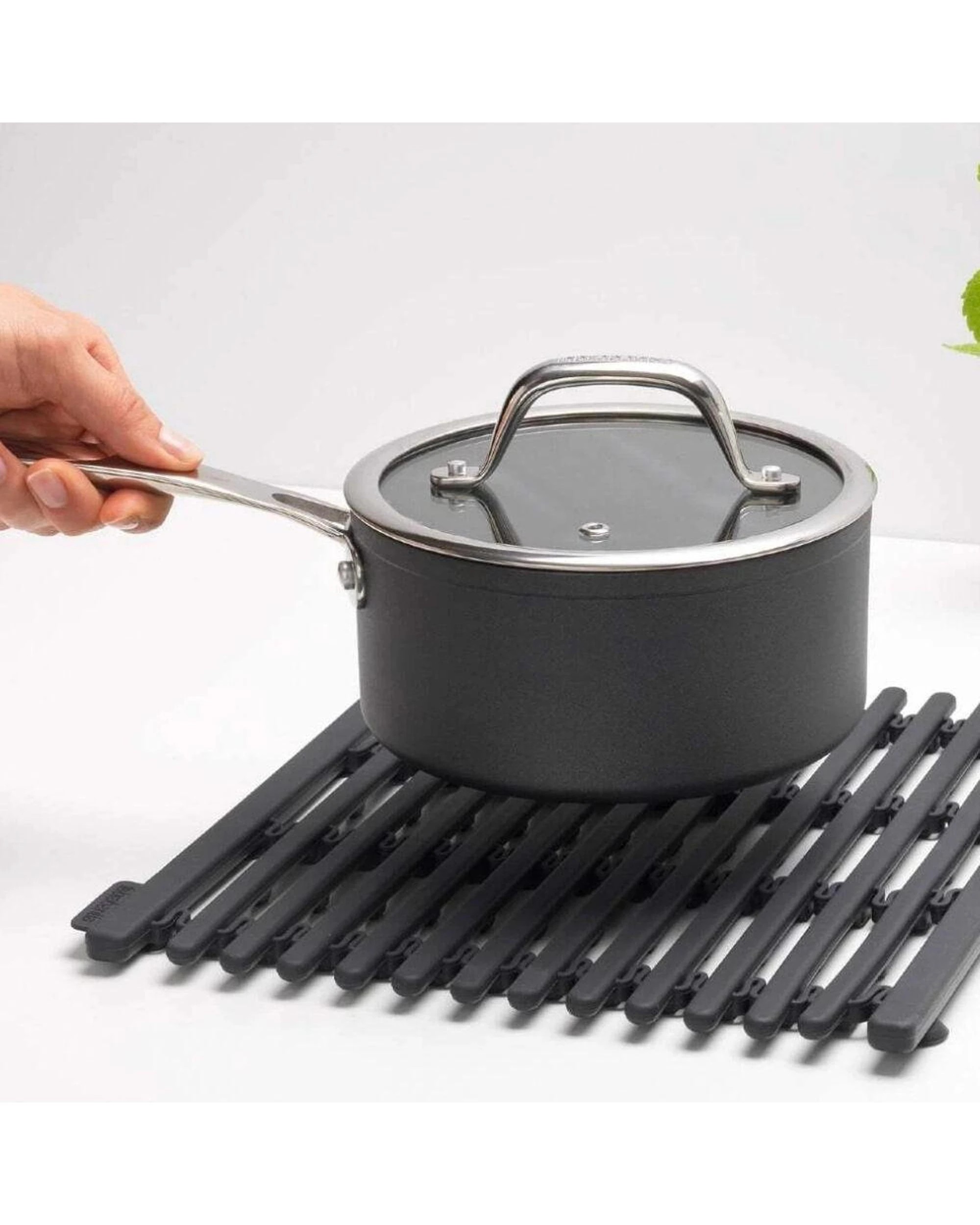 2 Brabantia Silicone Sink Mat - Grey, 2 of 3