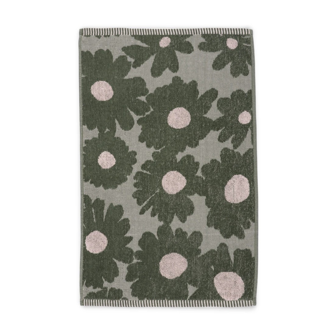 4 3 Pack Floral Green Tea Towels, 4 of 7