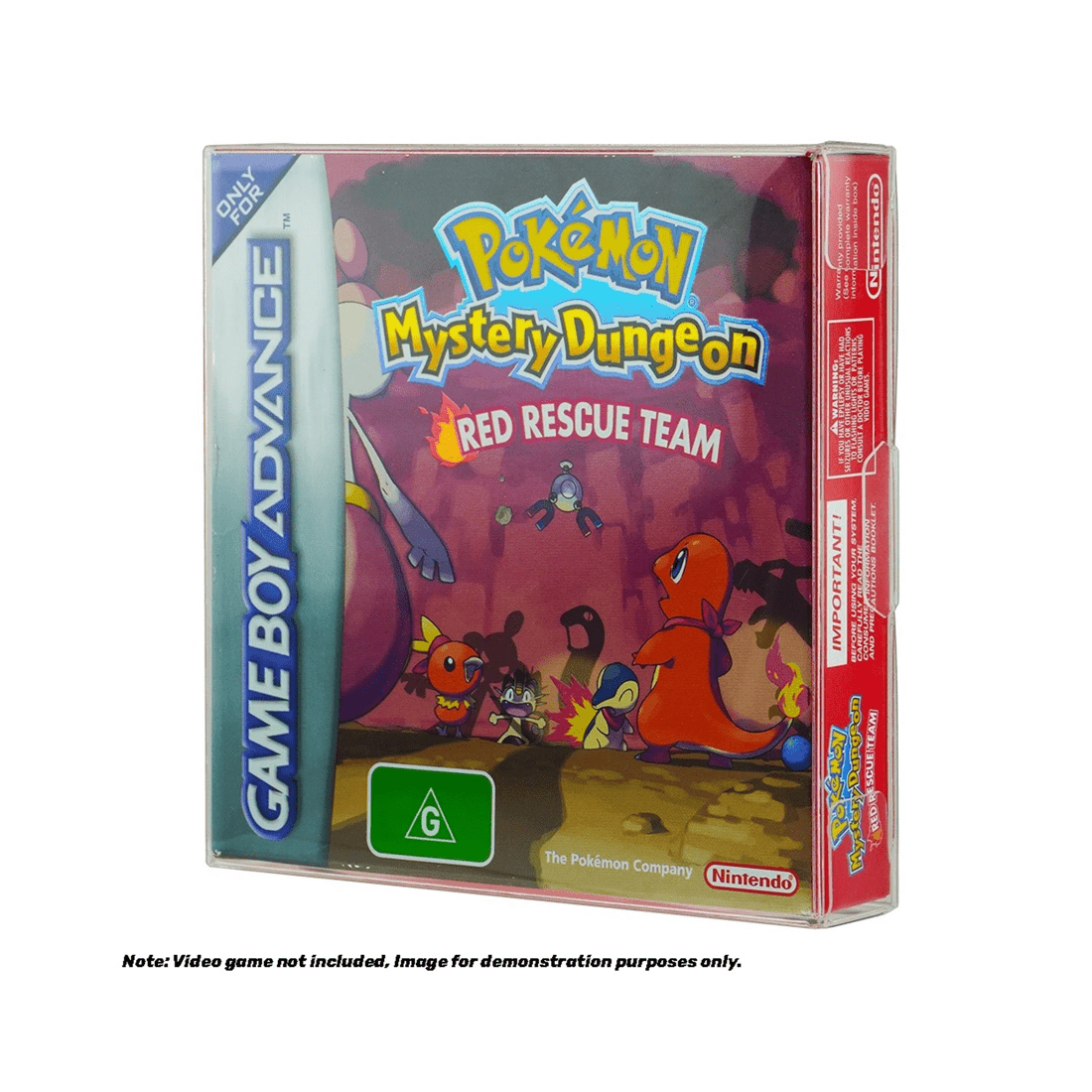 2 Powerwave Gameboy Game Box 0.5mm Plastic UV Protector 10 Pack - Clear, 2 of 4