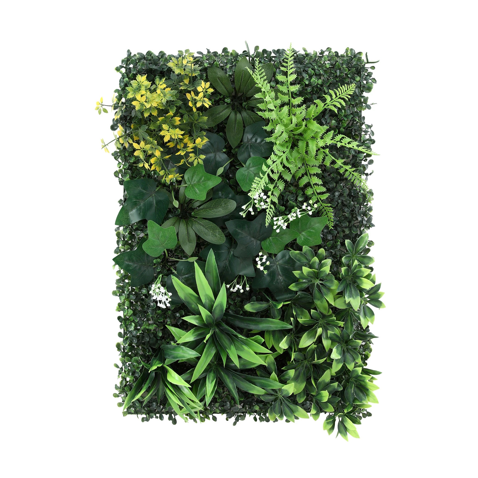 1 Gardeon 4PCS Artificial Plant Wall Panels 40X60CM Boxwood Panel Backyard Hedge Grass Backdrop - Green, 1 of 2