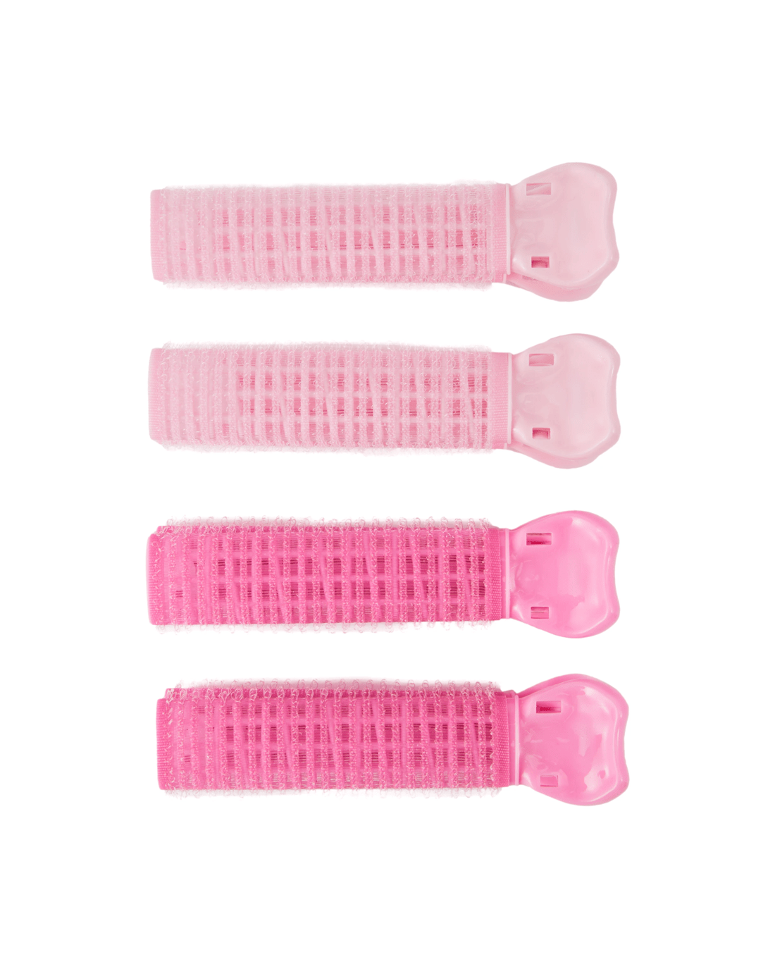 2 OXX Haircare 4 Piece Pink Volume Roller Clips, 2 of 4