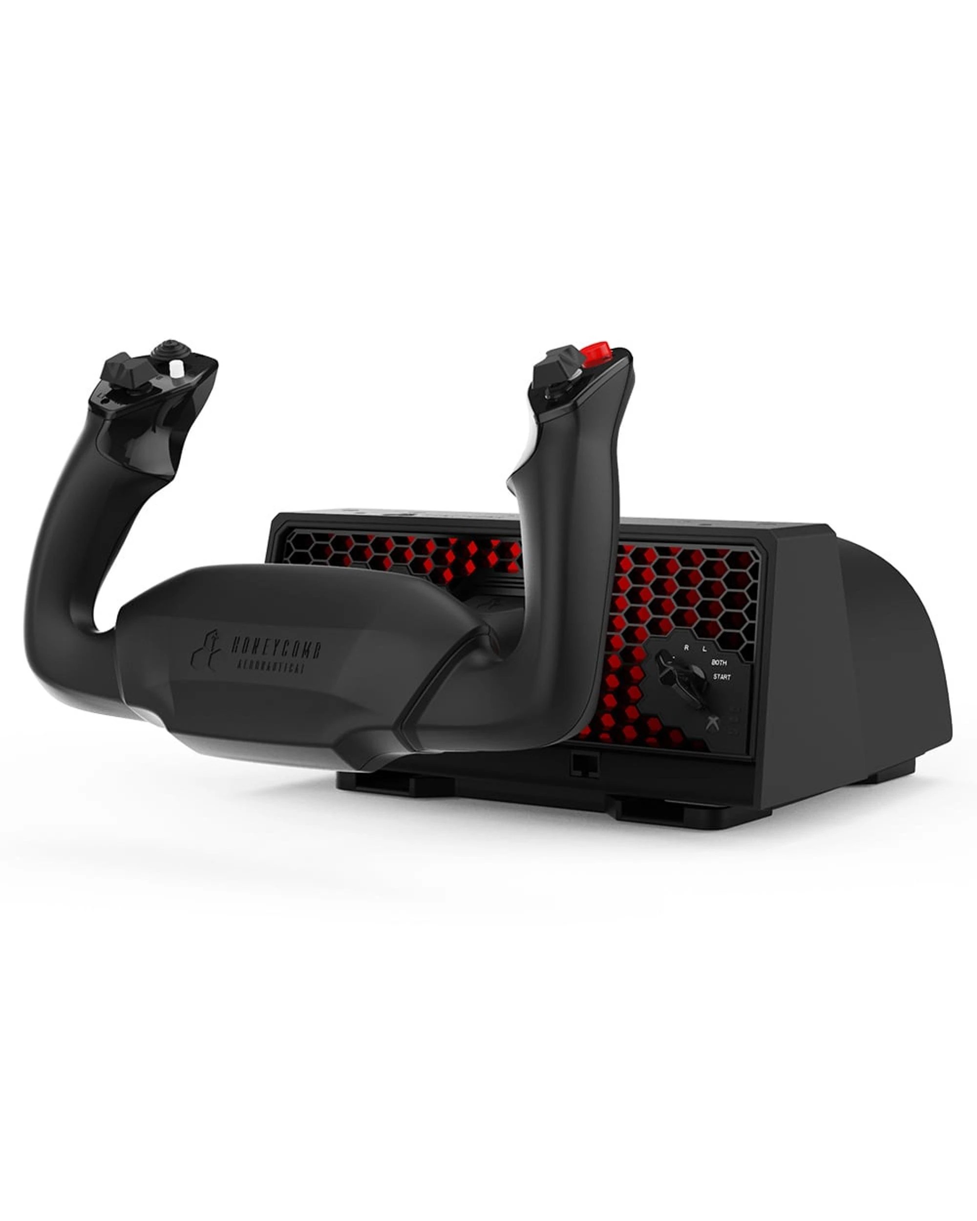 4 Honeycomb Alpha Flight Controls Yoke and Switch Panel XPC - Black, 4 of 4