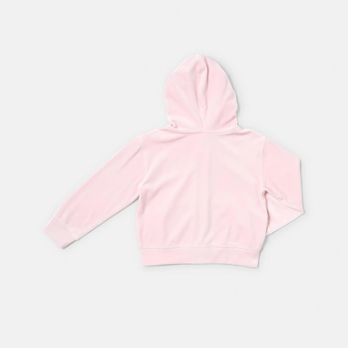 10 Velour Zip Through Sweatshirt Heart, 10 of 10