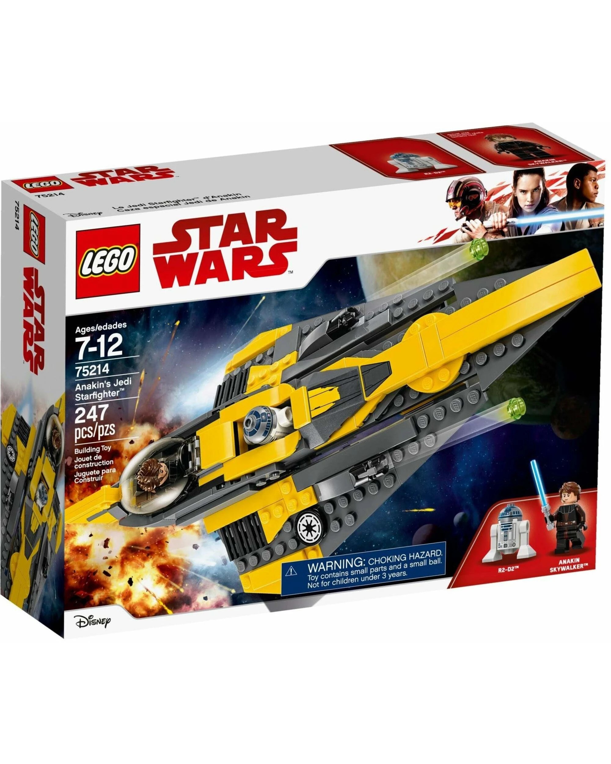 1 LEGO 75214 Anakin's Jedi Starfighter + R2-D2, 1 of 5