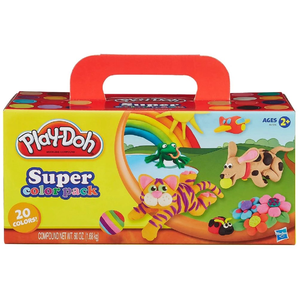 1 Play-Doh Super Colour 20 Can Pack, 1 of 1