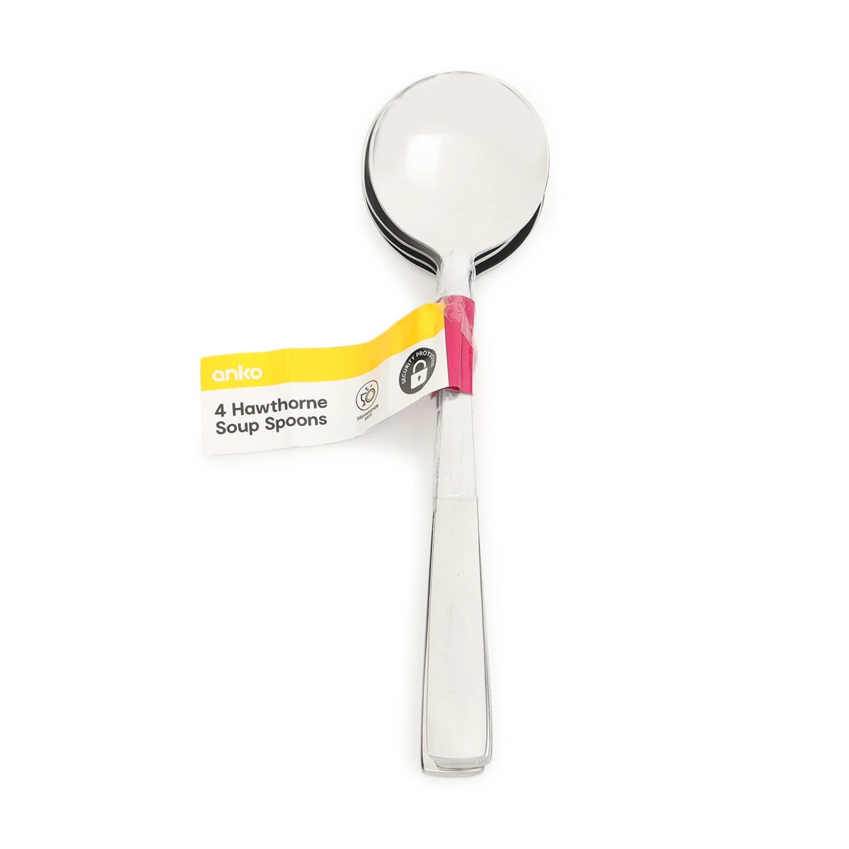 5 4 Pack Silver Hawthorne Soup Spoons, 5 of 5